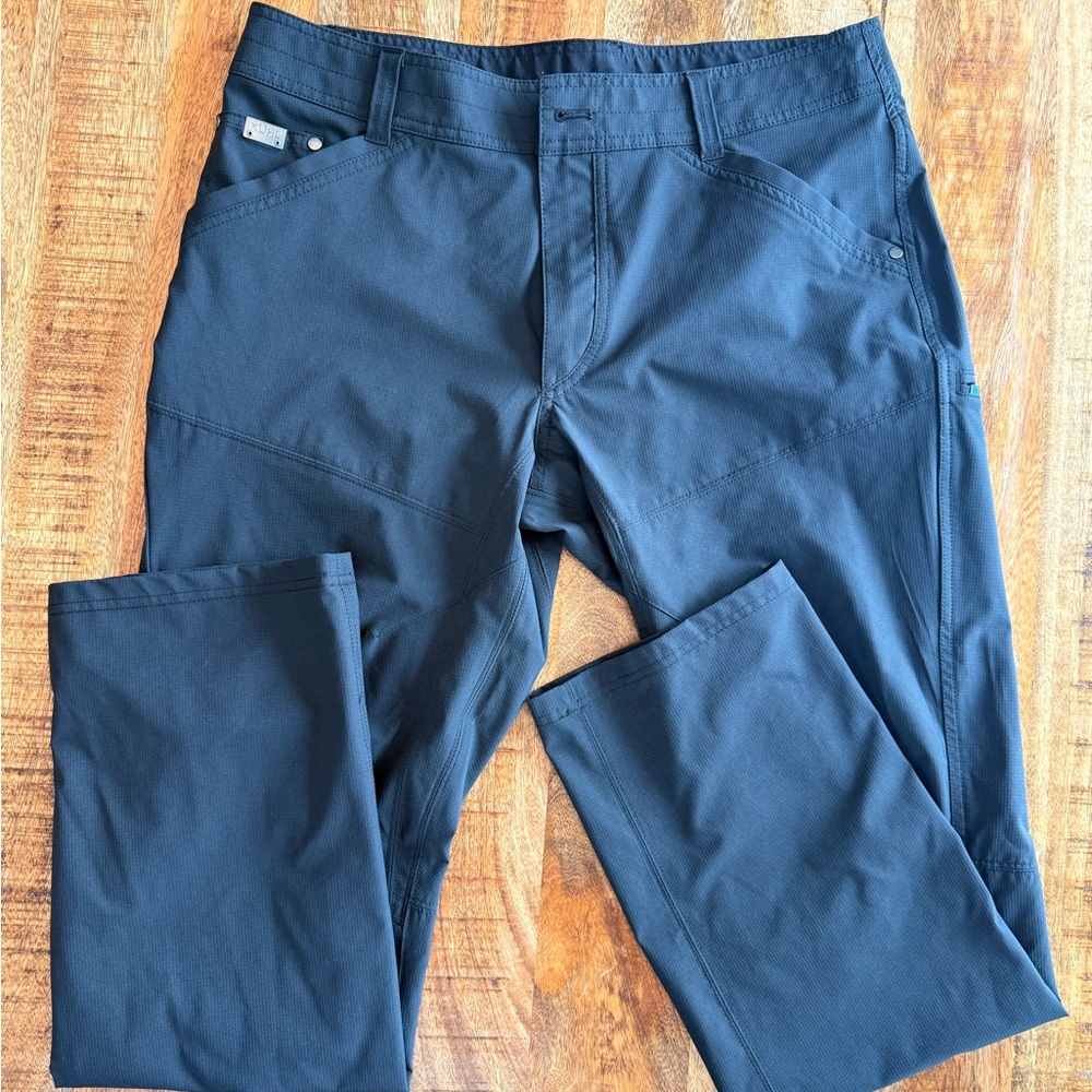 Men's Kuhl Casual Straight-Leg Pants - Navy